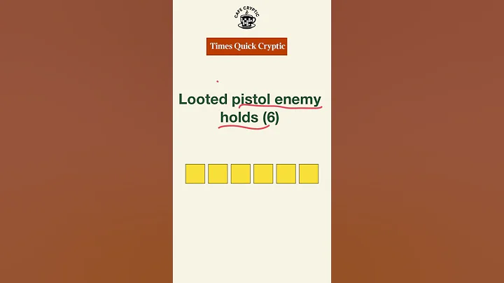 Solving Times Quick Cryptic Crossword