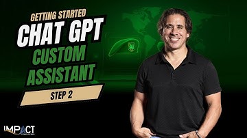 ChatGPT 101: Part 2 - Build Your First Custom AI Assistant