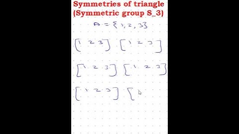 ELEMENTS OF S3 | ABSTRACT ALGEBRA | CSIR NET MATHEMATICS | ORDER OF S3 is 6 | SYMMETRIC GROUP S3