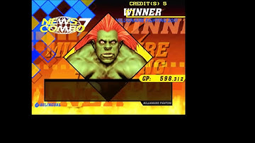 Capcom VS SNK 2 Mark Of The Millennium 2001 - Blanka Gameplay