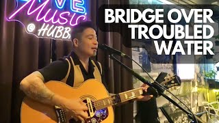 Bridge Over Troubled Water - Simon & Garfunkel Acoustic Cover by Joven Goce screenshot 4