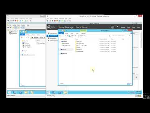 Setting up DFS in Windows Server 2012 R2 with Replication