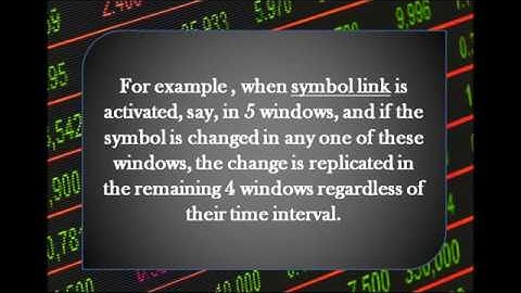 Symbol and Interval Linking in Amibroker