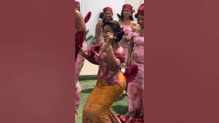 Beautiful Wedding Ghanaian Traditional Marriage #wedding #ghana #marriage #bride #dance #shorts