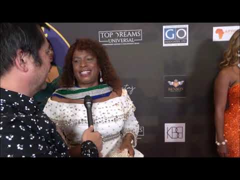 Isatu Timbo Carpet Interview at Afro Awards 2022