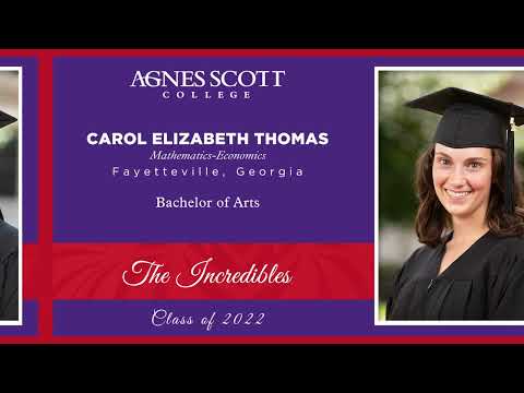 Agnes Scott College Class of 2022