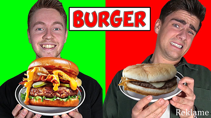 DANMARKS BEDSTE BURGER vs. DÅRLIGSTE