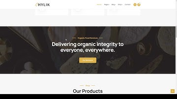 Hylik - Dairy Farm and Milk Products HTML5 Template milk farm yogurt