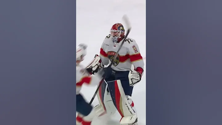 Bobrovsky Gets Tackled After 4OT Win 😂