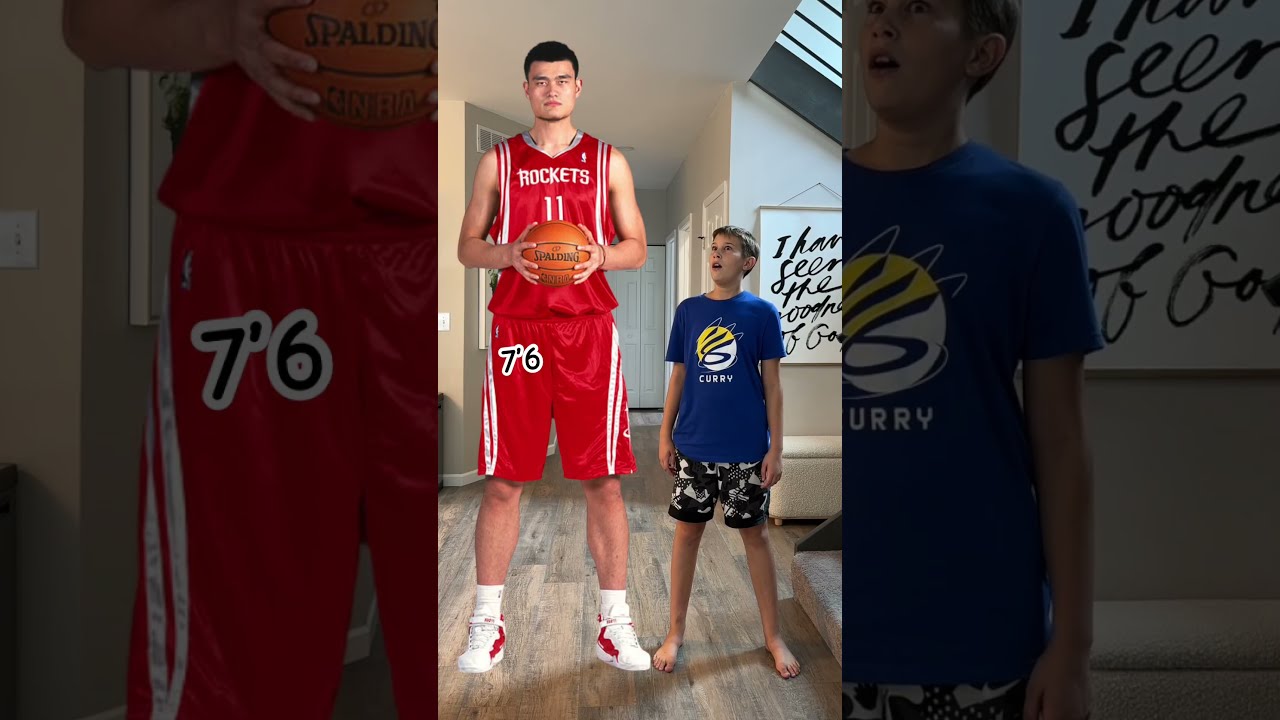 How Tall Is Yao Ming Tallfamily