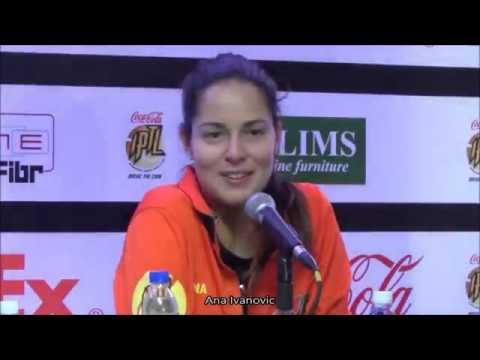 International tennis stars discuss rules and their difficulties on first day games in the IPTL