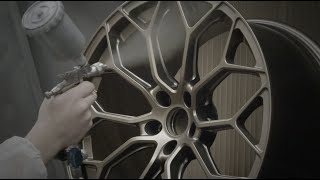 Lamborghini Bronze Alloy Wheel Refurbishment