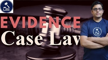 Evidence Act Case-Laws 03 I Telegram Link in Description