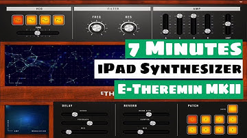 7 Minutes With An iPad Synth - E-Theremin MKII By DesignByPaul | SYNTH ANATOMY