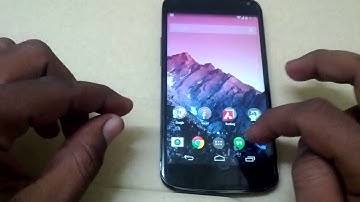 Official Android 4.4 Kitkat on nexus 4