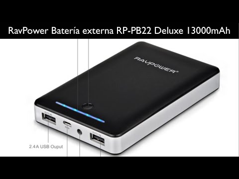 Unboxing RAVPower RP PB22 Deluxe 13000mAh & 15000mAh - YouTube