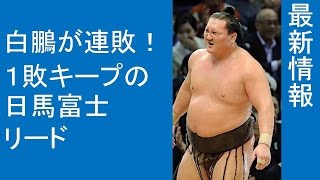 白鵬が連敗!1敗キープの日馬富士リード 優勝争いは千秋楽へ 相撲 白鵬が連敗!1敗キープの日馬富士リード 優勝争いは千秋楽へ 相撲