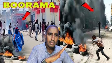 Dawo ciidamo lawareegay boorama calanka somaliya laga taagay 150 qof dhaawac 20 dhimasho..