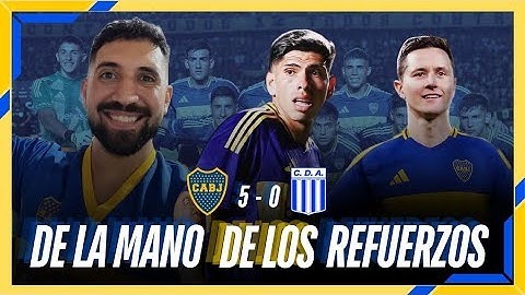 BOCA GOLEÓ 5 A 0 EN SU DEBUT DE COPA ARGENTINA 🤯 ESTOY QUE FLIPO CON ANDER HERRERA 🇪🇦