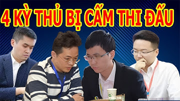 Bốn kỳ thủ là Vương Thiên Nhất, Trịnh Duy Đồng, Triệu Hâm Hâm và Uông Dương bị cấm thi đấu suốt đời