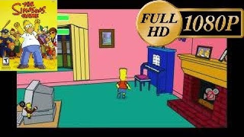 The Simpsons Game PSP Gameplay | 1080p 60fps