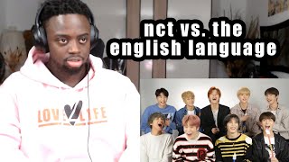 NCT vs The English Language | REACTION!!!