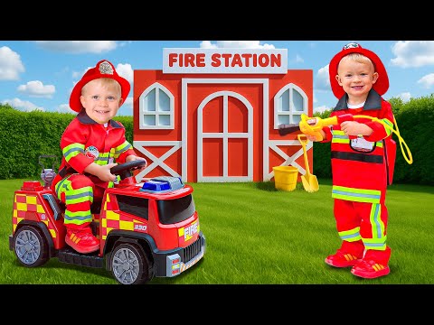 Las Aventuras de Adam y Oliver 🚒✈️ | Colección Divertida para Niños