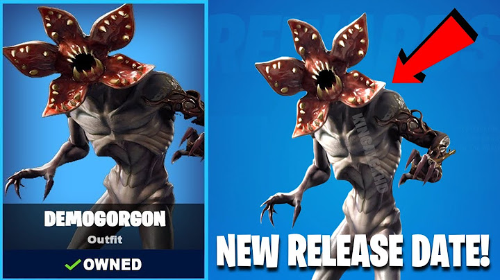 When is the demogorgon coming back to fortnite 2023