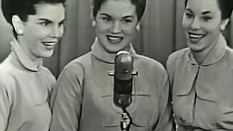 The McGuire Sisters win Godfrey's Talent Scouts, D...