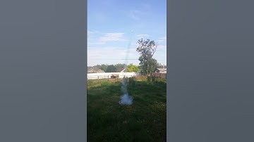 Rocket with fire cracker payload