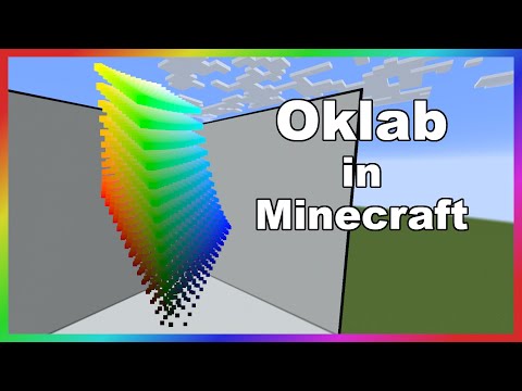 A Perceptual Color Space In Minecraft
