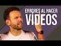 🎥 5 errores de principiante al hacer videos para YouTube ⛔ ¡¡CUIDADOOOOOOOOOOOOO!!