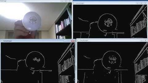 Opencv Canny Edge Detect Test