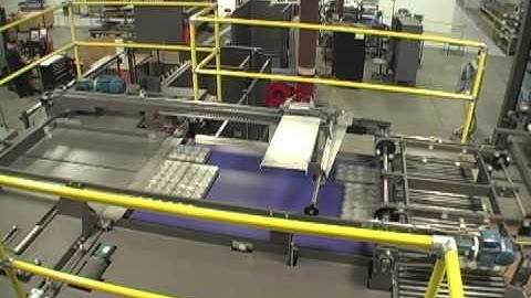 HLP High Level Infeed Palletizer from Currie by Brenton