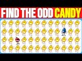 Find the ODD One Out - The Candy Edition | Candy Quiz 🍬🍬🍬| 33 Easy, Medium, Hard levels