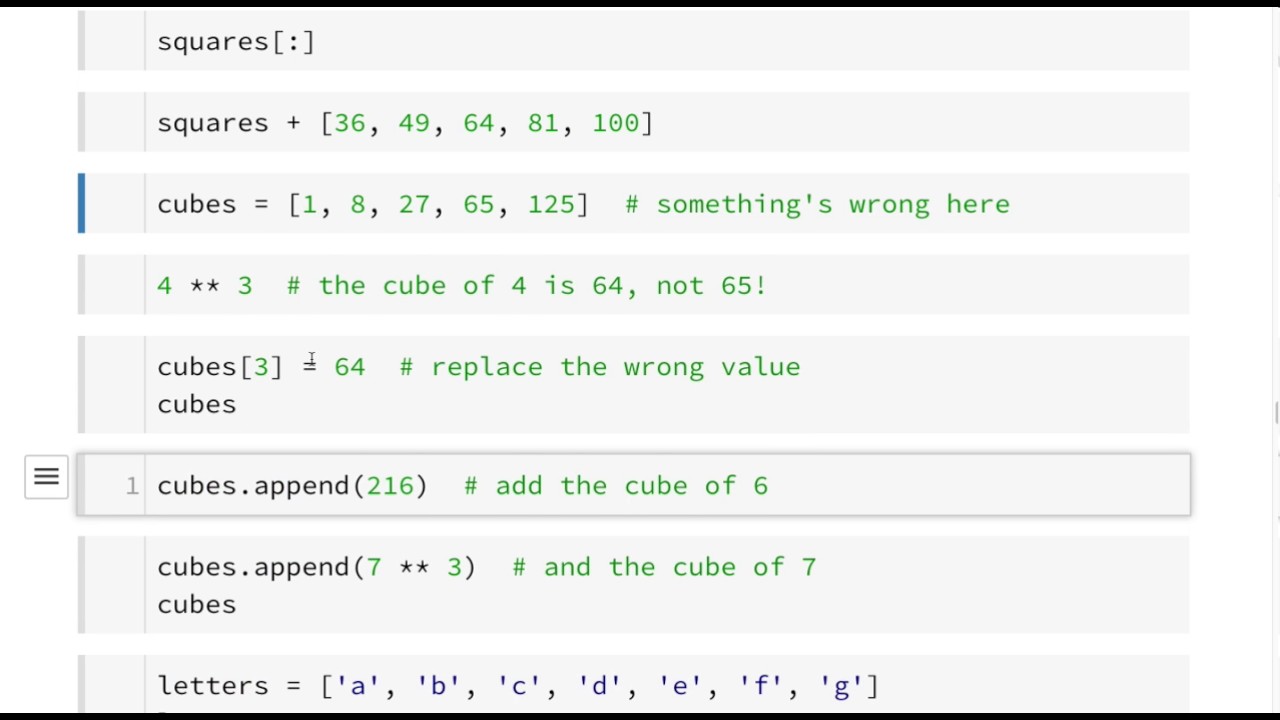 Python 004 - Lists - YouTube