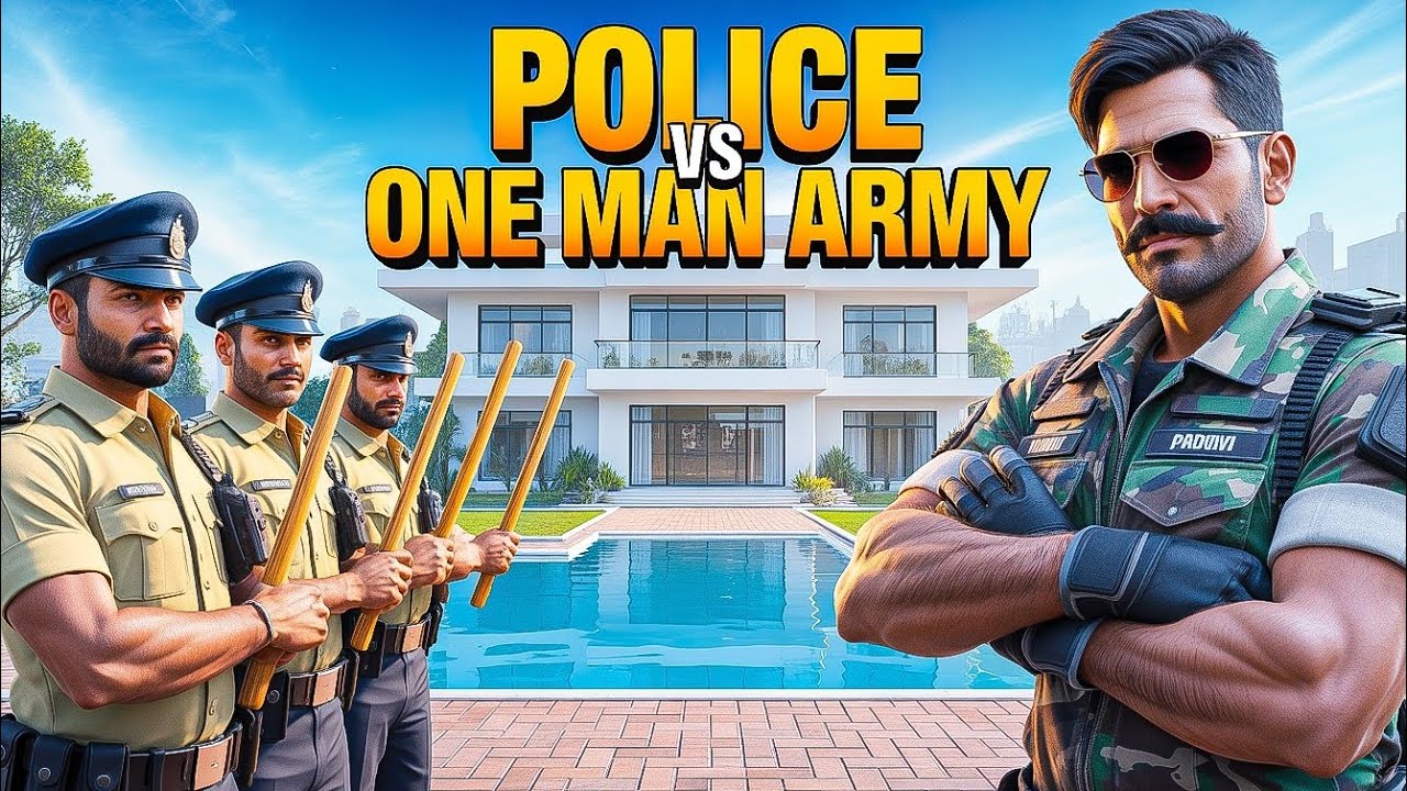 Police vs One Man Army 🔥 Ultimate Indian Theft Auto Fight
