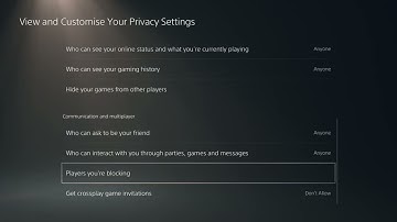 PS5: How to Find Blocked Players - List of Blocked Players (PS5 Slim/PS5 Pro)