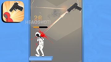 Bullet Time ​- All Levels Gameplay Android,ios (Levels 1-4)