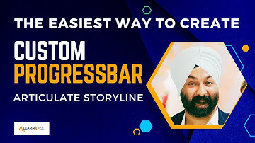 EP-25 | Easiest way to create a Customized Progressbar in Articulate Storyline #progressbar,