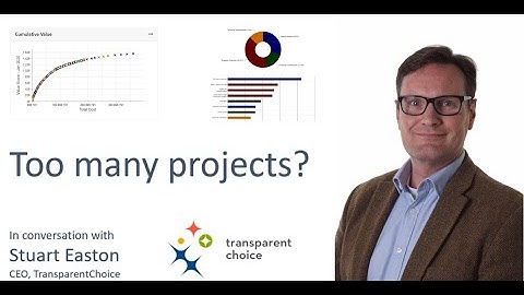 Too many projects? Watch this video.