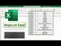 Como Usar los Atajos en el Teclado mas útiles para en Excel ( Todos los Atajos en Excel) 2022