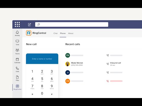 RingCentral Embedded App for Microsoft Teams