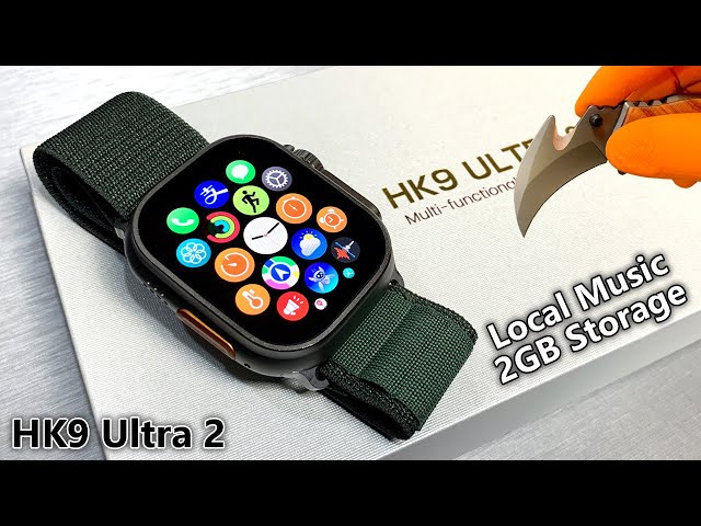 HK9 ULTRA 2 Multifunctional smart watch #trending #trandingiphone #sma