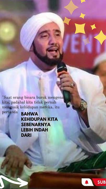 story wa Habib syech hidup kita indah