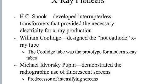 Introduction to Radiography