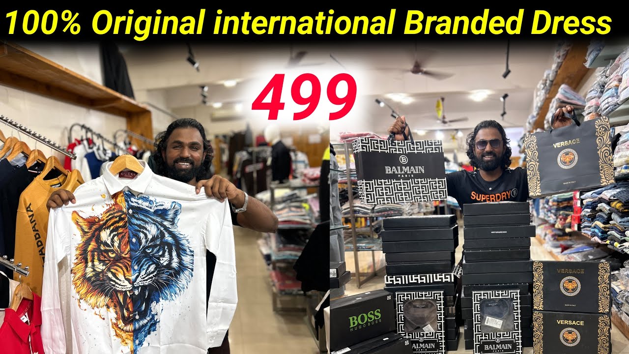 ரூ.499-க்கு International Branded Shirts & jeans pant😳in Chennai | Vimals lifestyle