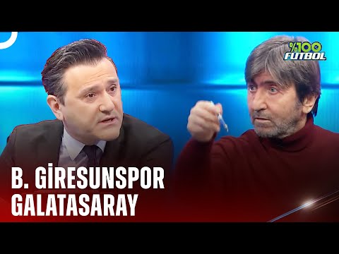 B. Giresunspor - Galatasaray | 28 Ocak 2023 |  %100 Futbol | Rıdvan Dilmen & Mur