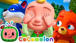 hide and seek on old macs farm cocomelon animal time animals for kids