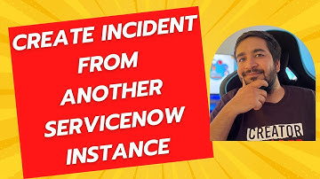 How to create incident from another ServiceNow instance with rest